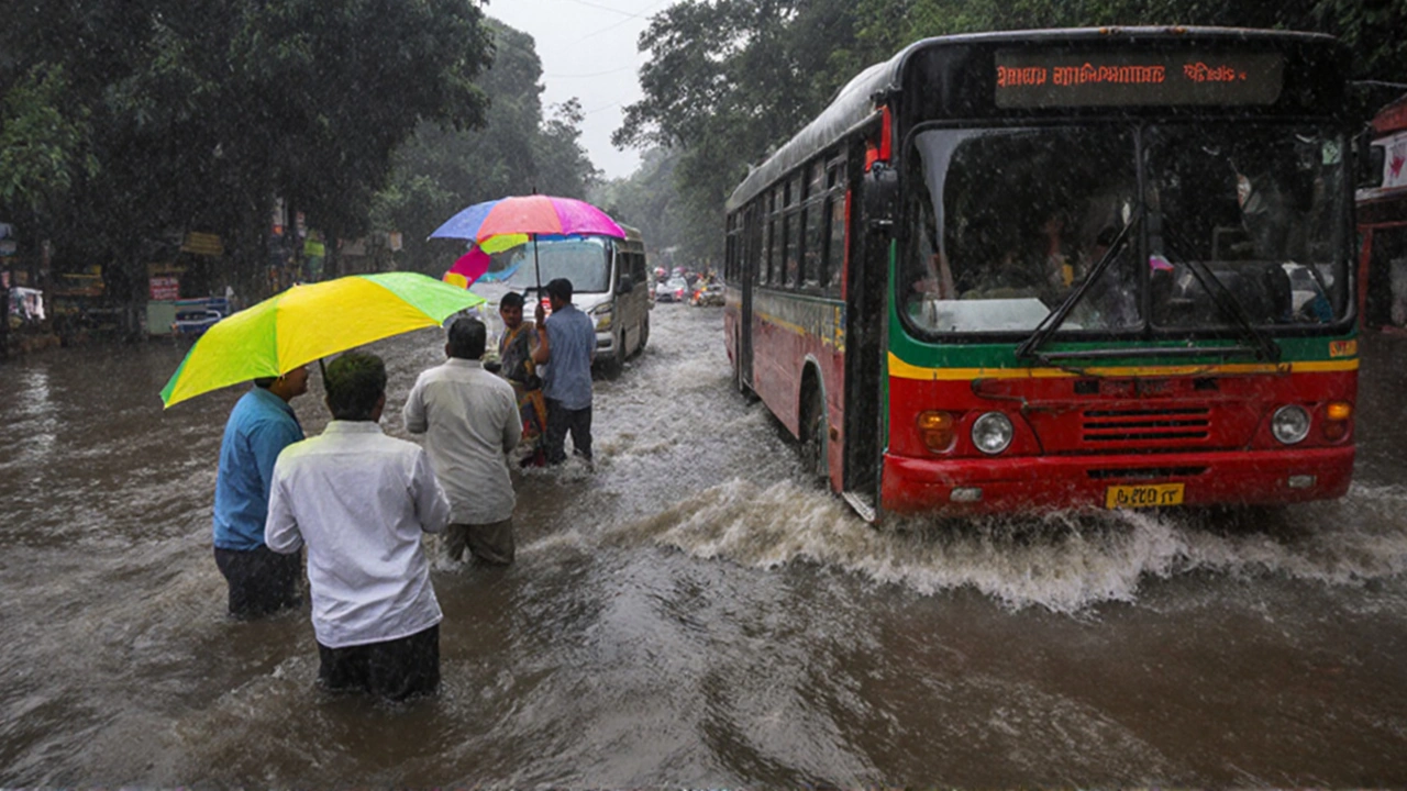मुंबई बारिश अलर्ट: महाराष्ट्र में तेज़ बारिश, बाहर जाने से पहले जाँचें